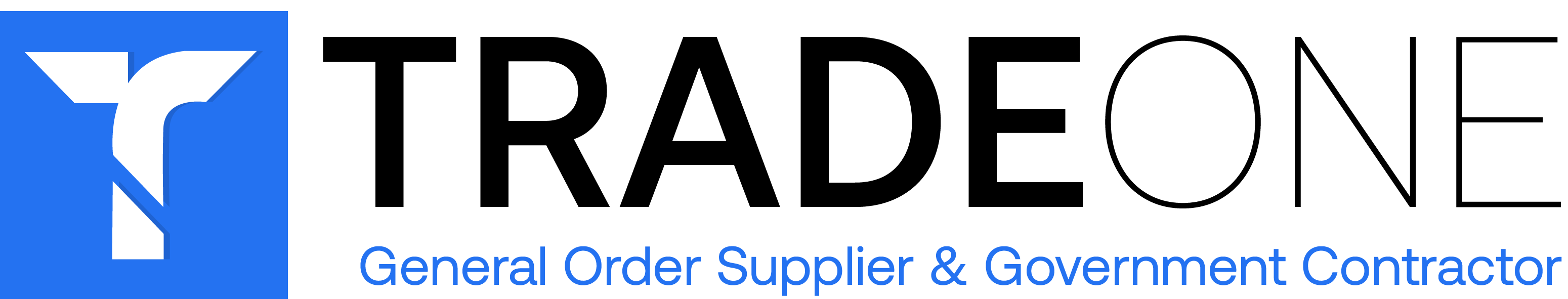 TradeOne — General Order Supplier & Government Contractor